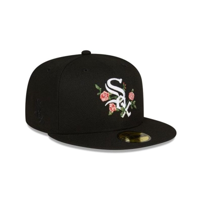 Sapca New Era Chicago White Sox MLB Bloom 59FIFTY Fitted - Negrii